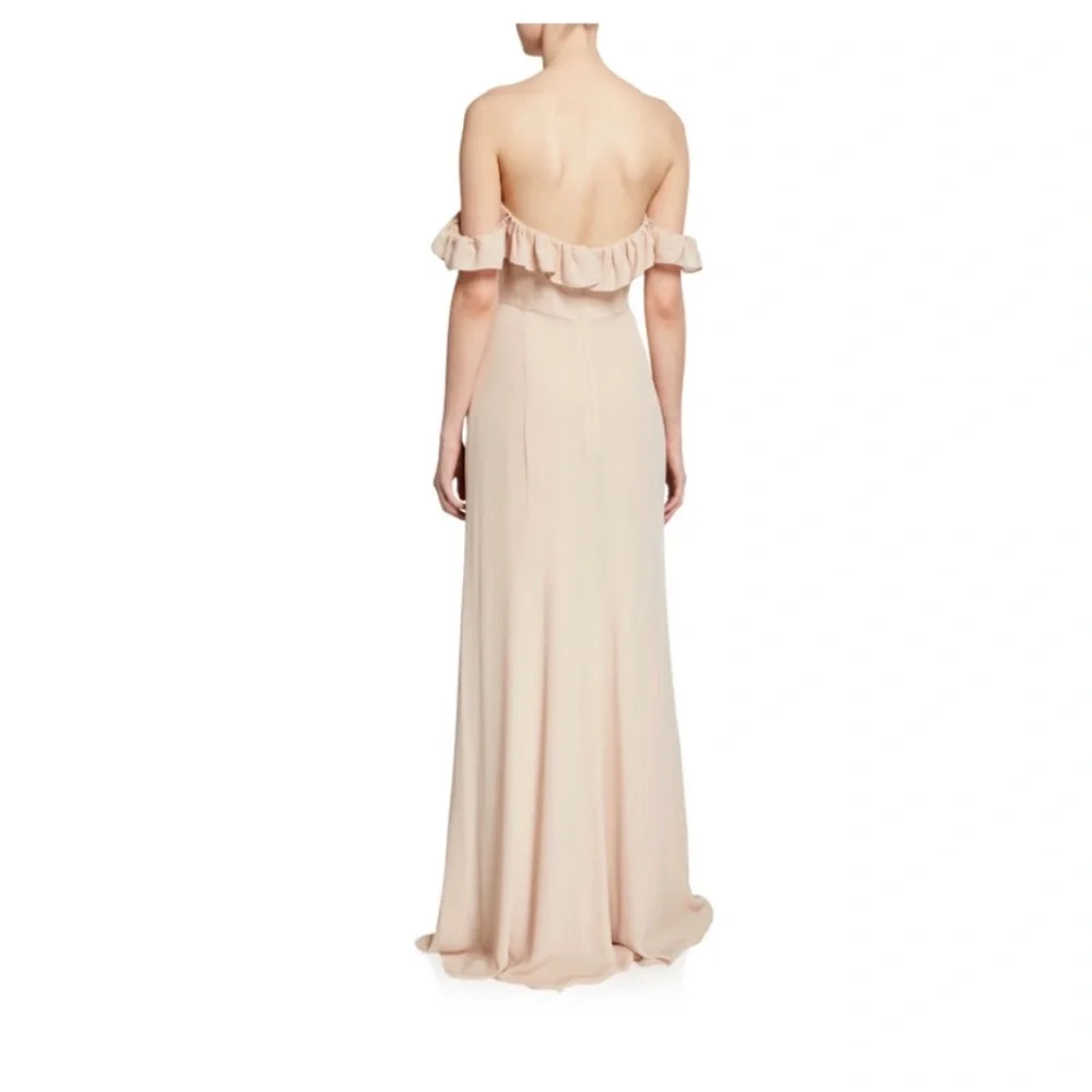 Wayf off the shoulder ruffle dress NWT - Picture 2 of 5